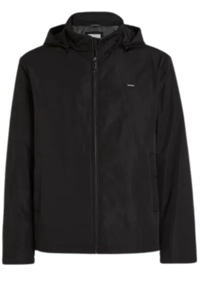 Calvin Klein Recycle Super Lightweight Jacket In Nero