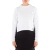 Calvin Klein Recycled-cotton Jumper In White