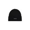 Calvin Klein Black Recycled Polyester Hats & Cap In Black