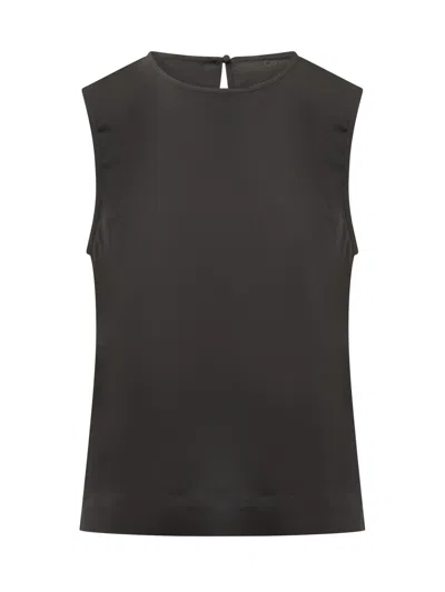 Calvin Klein Recycled Tank Top Top In Nero