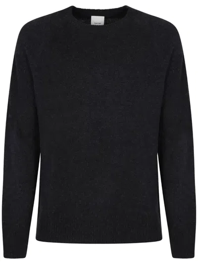 Calvin Klein Recycled Wool Jumper In Black