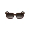 Calvin Klein Red Bio Based Fabric Sunglasses