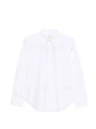 Calvin Klein Regular Cotton Poplin Shirt In White