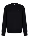 Calvin Klein Regular Terry Sweatshirt Clothing In Black
