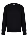 Calvin Klein Regular Terry Sweatshirt Clothing In Black
