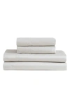 Calvin Klein Rekoop Sateen Sheet Set In Bone