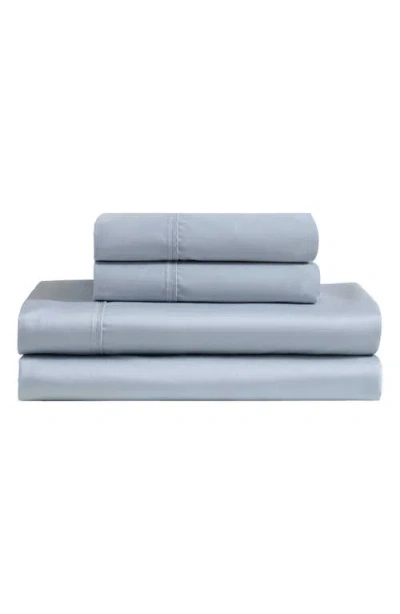 Calvin Klein Rekoop Sateen Sheet Set In Dawn Blue