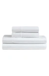 Calvin Klein Rekoop Sateen Sheet Set In White