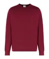 Calvin Klein Sweater With Round Neck In Wool In Red