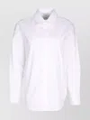 Calvin Klein Relaxed Shirt Stretch Poplin In White