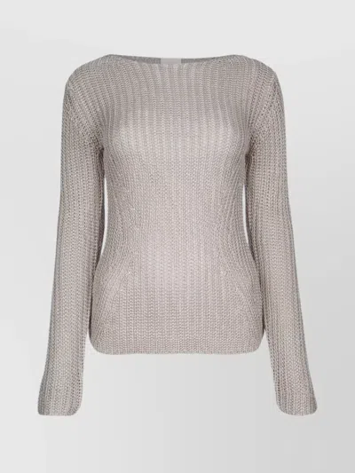 CALVIN KLEIN RELAXED SILK BLEND KNITWEAR