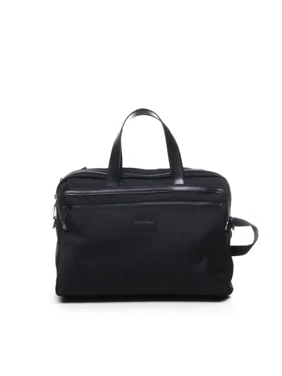 Calvin Klein Remote Pro Laptop Bag In Black