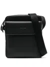 Calvin Klein Reporter Messenger Bag In Black