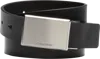 Calvin Klein Reversible Leather Belt In Black