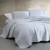 Calvin Klein Reversible Mini Box Quilt Set, Queen