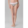 Calvin Klein Modal Ribbed Bikini Briefs In Gray