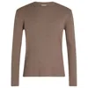 Calvin Klein Ribbed Organic Cotton Pullover In Falcon