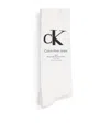 Calvin Klein Ribbed Socks In Metallic