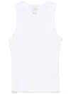 Calvin Klein Ribbed Tank Top In White