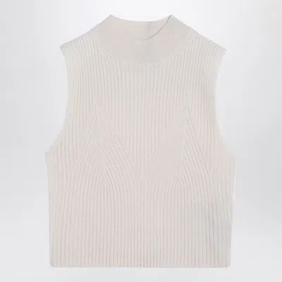 CALVIN KLEIN CALVIN KLEIN  RIBBED WOOL WAISTCOAT