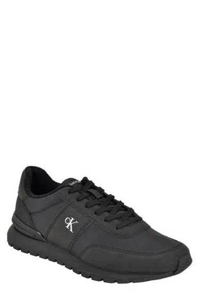 Calvin Klein Rilnen Sneaker In Black