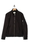 Calvin Klein Ripstop Softshell Bomber Jacket In Black
