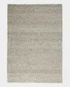 Calvin Klein Riverstone Hand-knotted Rug, 8' X 10' In Gray, Ivory