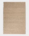 Calvin Klein Riverstone Hand-knotted Rug, 8' X 10' In Mocha