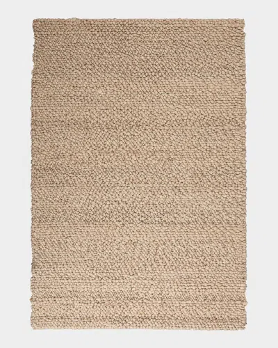 Calvin Klein Riverstone Hand-knotted Rug, 8' X 10' In Mocha