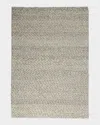 Calvin Klein Riverstone Hand-knotted Rug, 9' X 12' In Gray, Ivory