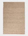 Calvin Klein Riverstone Hand-knotted Rug, 9' X 12' In Mocha