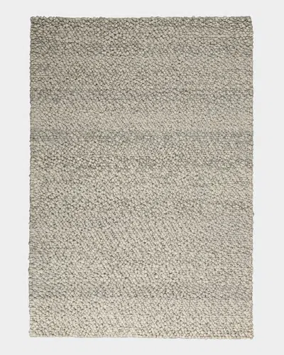 Calvin Klein Riverstone Hand-knotted Rug In Gray