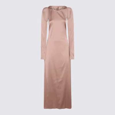 CALVIN KLEIN ROEBUCK VISCOSE STRETCH LONG DRESS