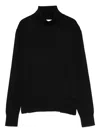 Calvin Klein Roll-neck Sweater In Black