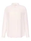 Calvin Klein Roll-tab Long-sleeves Shirt In Pink