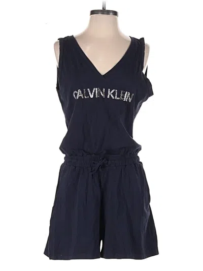 Pre-owned Calvin Klein Romper In Blue