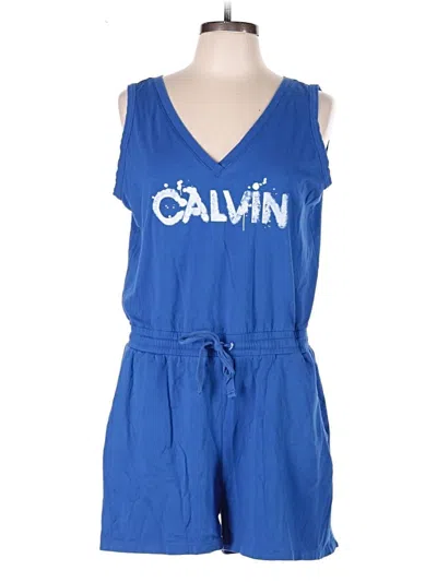 Pre-owned Calvin Klein Romper In Blue