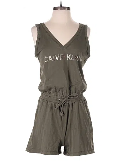 Pre-owned Calvin Klein Romper In Gray