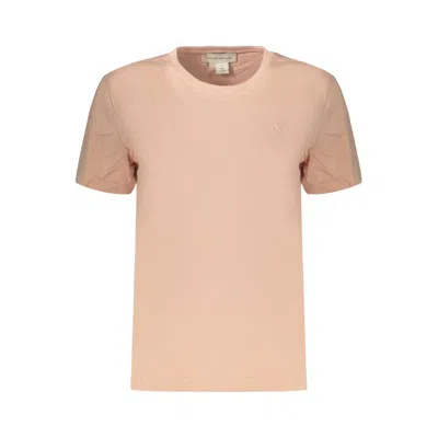 Calvin Klein Rosa Cotton Womens Tshirt In Neutral