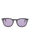Calvin Klein Brille Mit Rundem Gestell In Schwarz