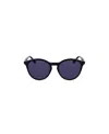 Calvin Klein Round Sunglasses In Blue
