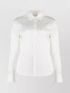 Calvin Klein Rounded Hem Cotton Oxford Shirt