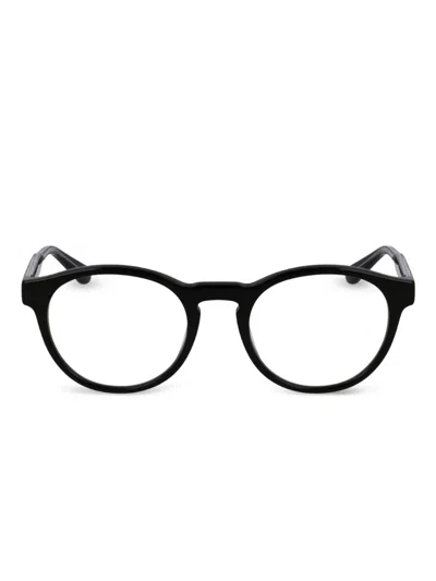 Calvin Klein Brille Mit Rundem Gestell In Brown