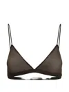 Calvin Klein Ruby Triangle Bra In Gray