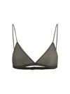 Calvin Klein Ruby Triangle Bra In Green