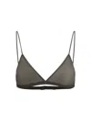 Calvin Klein Ruby Triangle Bra In Green