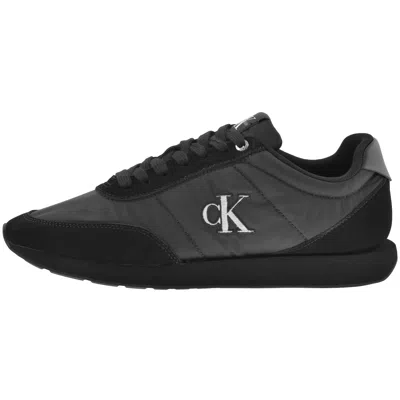 Calvin Klein Runner Trainers Triple Black In Multi
