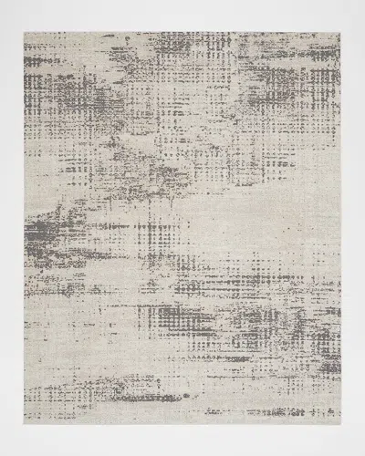 Calvin Klein Rush Grey/beige Power-loomed Rug In Gray