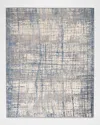 Calvin Klein Rush Ivory/blue Power-loomed Rug, 10' X 14'