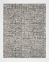 Calvin Klein Rush Ivory/grey Power-loomed Rug, 10' X 14'